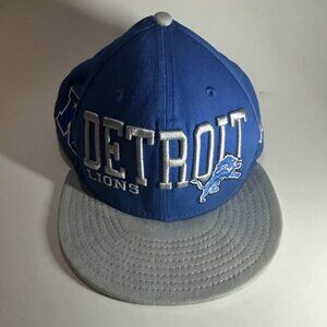 New Era Detroit Lions Blue/Gray 9FIFTY Snapback Hat